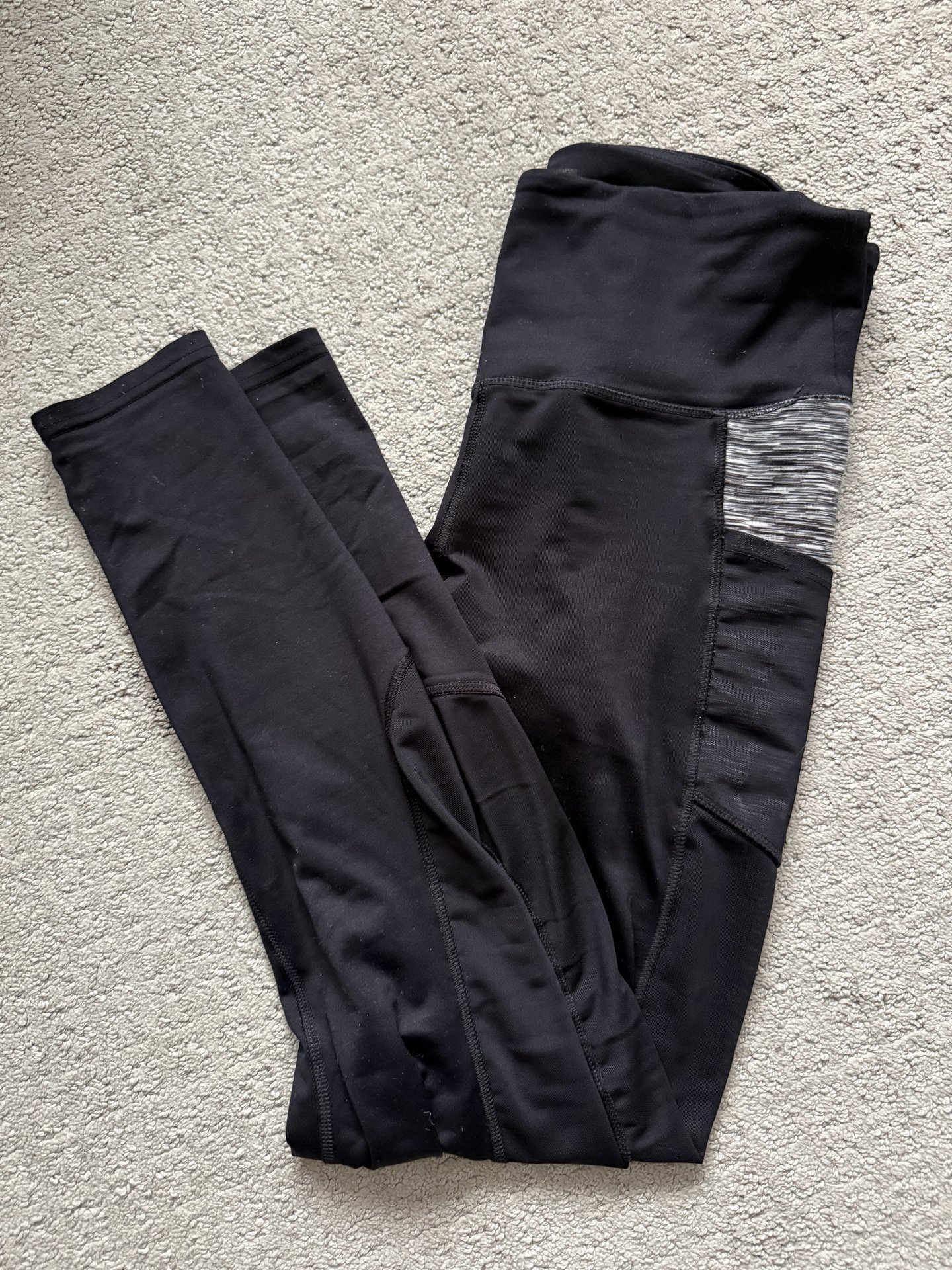 Black Workout Leggings side
